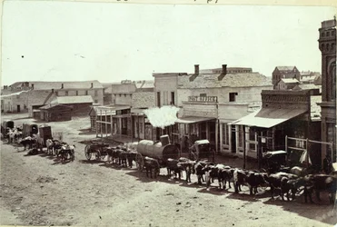 Larimer St, Denver, Colorado, 1862